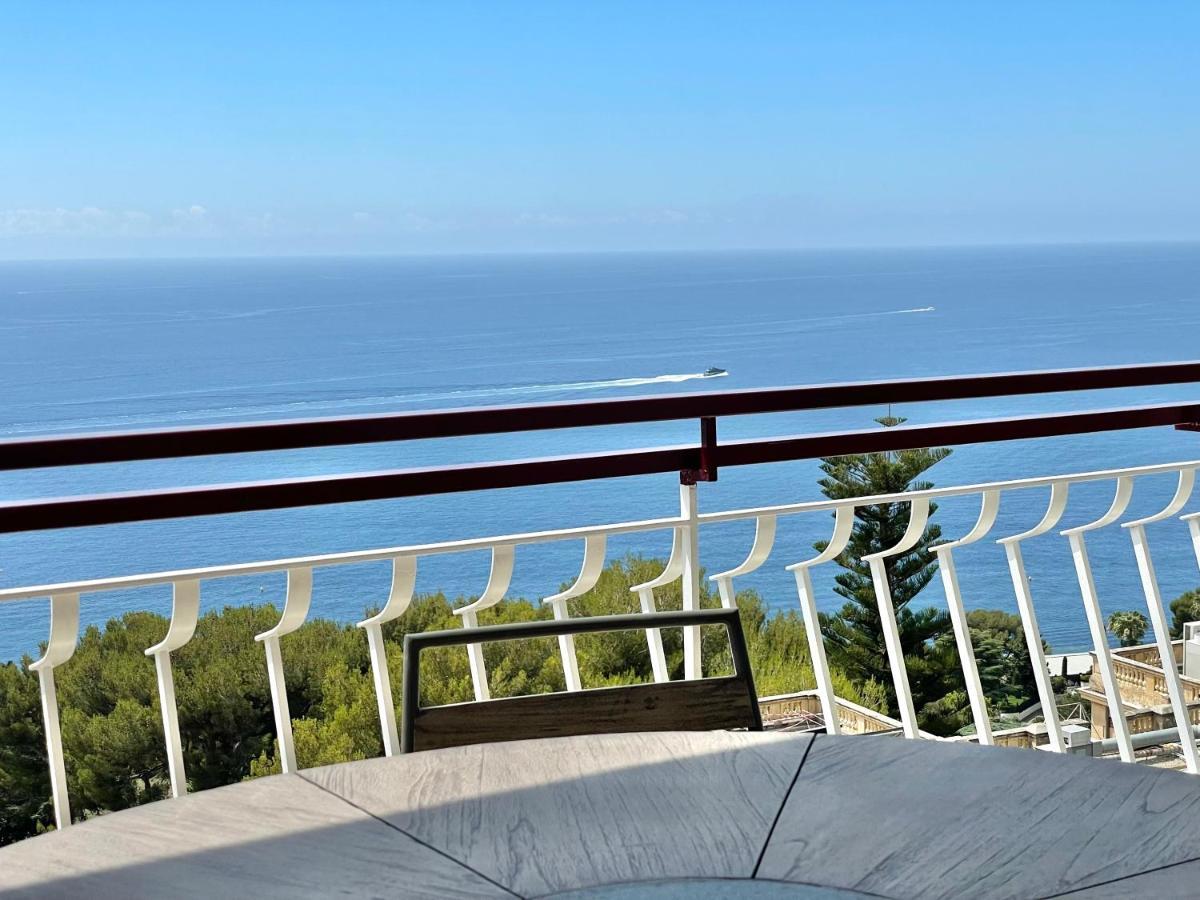 Mybluevista Luxury Panoramic Sea View Apartments Cap D Ail Near Monaco 卡普戴尔 外观 照片